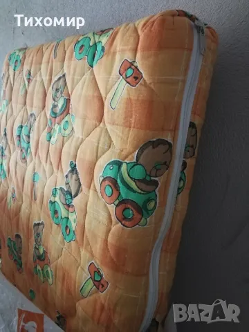 Детска кошара ДИБО (120/60) с люлеещ механизъм и чекмеджета – Цвят Сонома, снимка 2 - Кошарки - 47559237