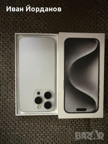 iPhone 15 Pro 256GB White Titanium, снимка 2 - Apple iPhone - 55754842