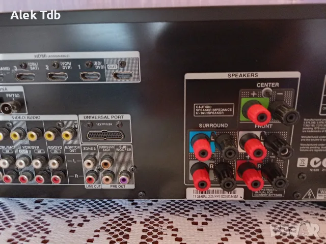 Продавам ресивър ONKYO TX-NR509, снимка 11 - Ресийвъри, усилватели, смесителни пултове - 55784193