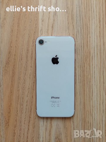 iPhone 8 rose gold 64 gb със зарядно и слушалки, снимка 3 - Apple iPhone - 36758385