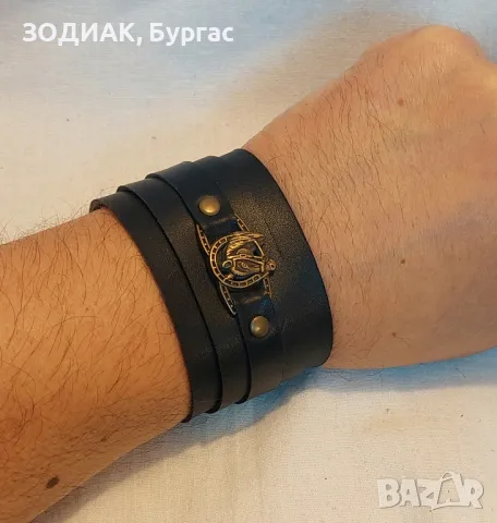 Кожена ГРИВНА, снимка 2 - Гривни - 23271377