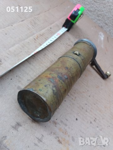 масивна брнзова кафемелачка - османска с маркировка , снимка 10 - Антикварни и старинни предмети - 31577843