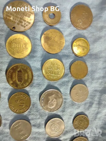 150бр. различни жетони - токени от цял свят, снимка 5 - Нумизматика и бонистика - 48788991