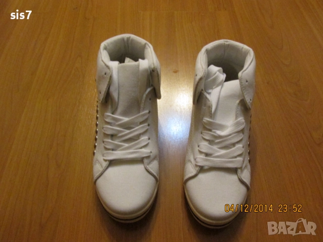 бели кецове номер 37, снимка 6 - Кецове - 51854655