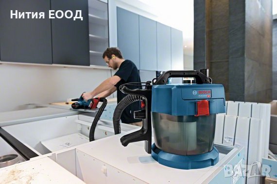 Bosch GAS18V-10 Акумулаторна прахосмукачка (06019C6302), solo вариант без батерии, снимка 4 - Други инструменти - 39129337