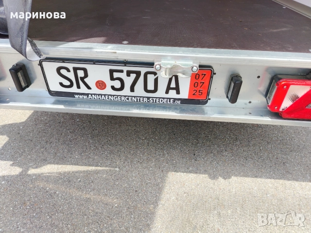 Humbaur Чисто Ново Ремарке Koffer , снимка 5 - Ремаркета - 52015255