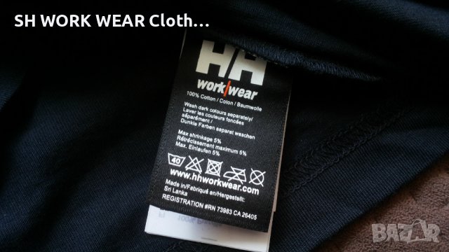 HELLY HANSEN Work Wear T-Shirt размер 2-3XL работна тениска W4-46, снимка 9 - Тениски - 42741217