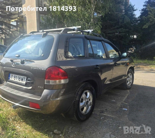 Джип, Хюндай санта фе, 4х4, ГАЗ, снимка 9 - Автомобили и джипове - 53007380