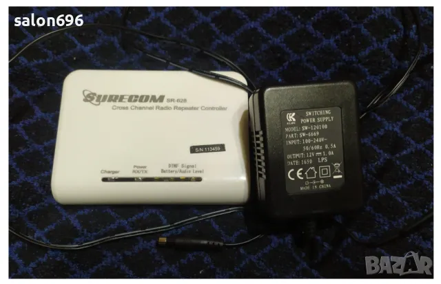 SURECOM SR-628 Двупосочен радио усилвател., снимка 4 - Друга електроника - 48438496
