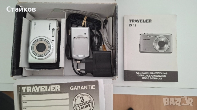 цифров фотоапарат Traveler DC-12, снимка 3 - Фотоапарати - 56246850