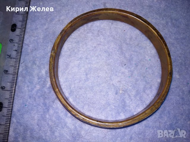 СТАРИННА АРАБСКА БРОНЗОВА ГРИВНА с ПОЛИРАН ЯСПИС МАЙСТОРСКА РЪЧНА ТРАДИЦИОННА РАБОТА 37512, снимка 11 - Антикварни и старинни предмети - 40837052