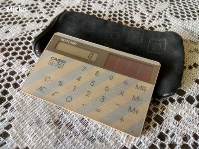 Касио-вечен калкулатор на 40 години
