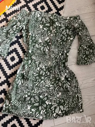 Н&M Рокля с голи рамене , снимка 7 - Рокли - 50415077