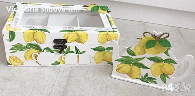 Дървени кутии за бижута, сватба, за чай, за рецепти, салфетници, снимка 3 - Декорация за дома - 27993849