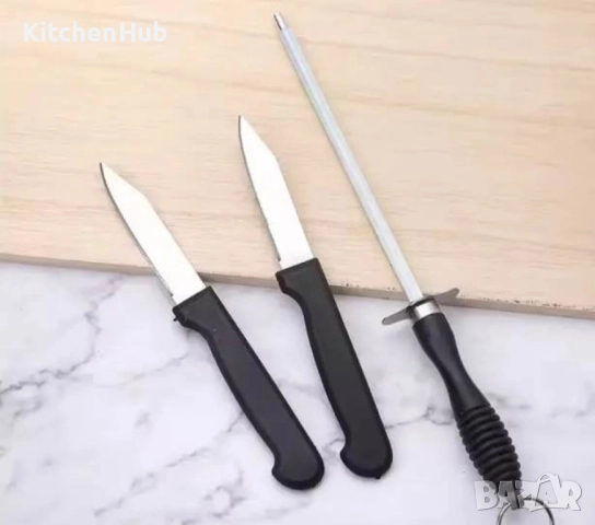 Комплект кухненски уреди от 8 части, снимка 7 - Прибори за хранене, готвене и сервиране - 52135649