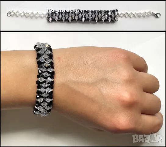 гривна ръчна изработка, снимка 3 - Гривни - 47698468