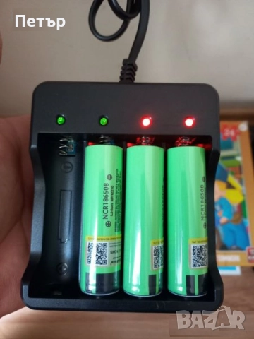 Батерия Liitokala 18650 Li-ion,3.7V 3400mAh,презареждащи,акумулаторни,Литокала,recharge,Японски, снимка 7 - Друга електроника - 40469457