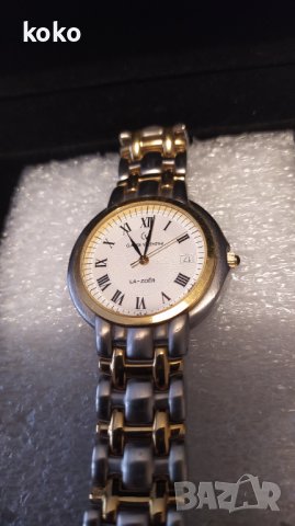 Позлатен часовник Claude Valentini , снимка 5 - Дамски - 38556304