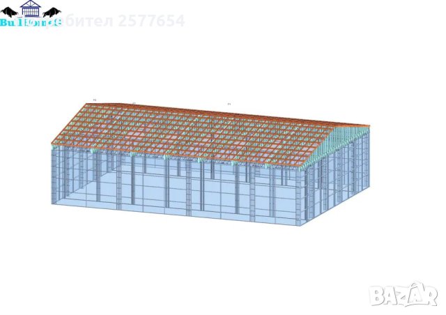 Хале,Халета,Склад,Складове,Магазин- 384м2, снимка 2 - Строителни материали - 44141757