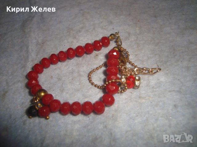 СТАРА РЕТРО СТИЛ РЪЧНА ИЗРАБОТКА ФАСЕТИРАНА ГРИВНА 8775, снимка 8 - Антикварни и старинни предмети - 37026738