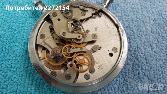 Хронометър часовник Слава, снимка 4 - Антикварни и старинни предмети - 42461115