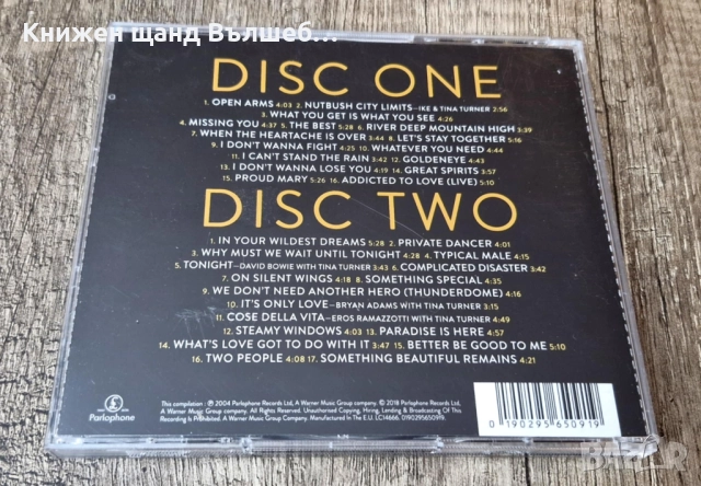 Компакт Дискове - Поп - Рок: Tina Turner - Tina - The Greatest Hits, снимка 2 - CD дискове - 52819854