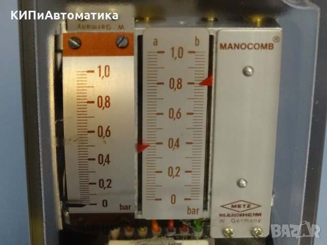 пресостат Metz Mannheim Pressure Switch MANOCOMB IP65/2KA, снимка 8 - Други машини и части - 35033624