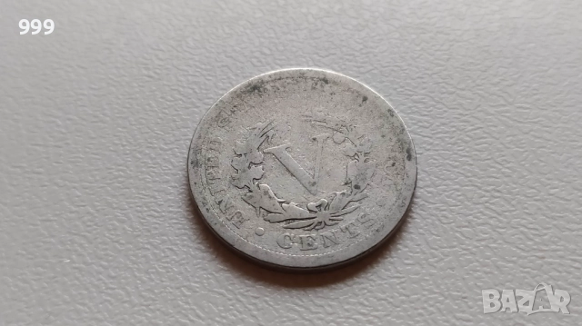 5 цента 1904, 1906, 1912 САЩ - LIBERTY, снимка 5 - Нумизматика и бонистика - 49135165