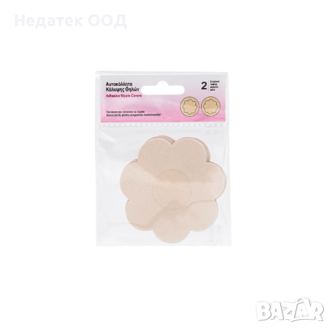  Стикери за покриване на бюста, с цветя, 2 чифта.