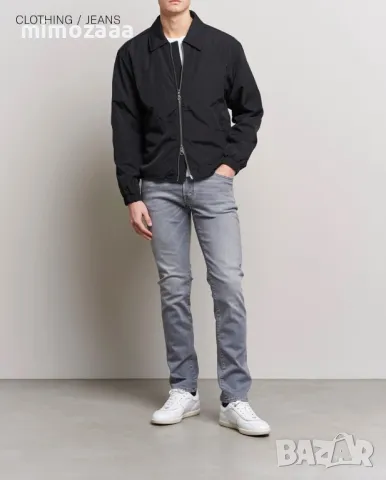 Jacob Cohen Nick Slim Fit Stretch Jeans Light Grey, снимка 1