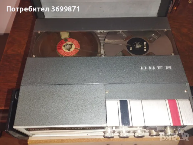 Ролков магнетофон Ухер., снимка 3 - Радиокасетофони, транзистори - 56316290
