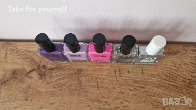 5 броя дълготраен нов лак за нокти SNB, снимка 2 - Продукти за маникюр - 53936858