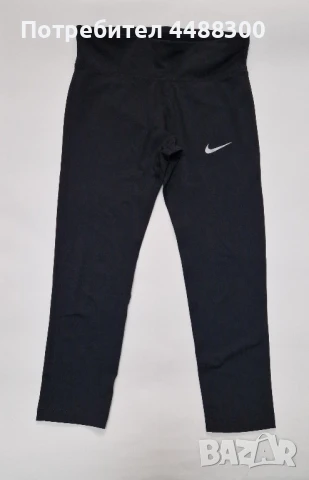 Nike къси панталони в оранжев цвят в комплект с черен клин, снимка 3 - Спортни екипи - 50488580