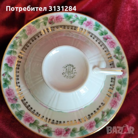 Limoges Haviland редък сервиз за чай кафе 30-те Франция, снимка 6 - Антикварни и старинни предмети - 42180104