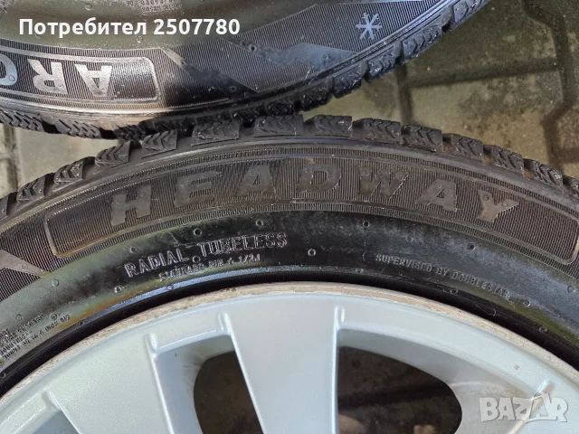 Оригинални джанти за bmw e46 e90 e87 с нови гуми 205 55 16 цола , снимка 12 - Гуми и джанти - 56010809