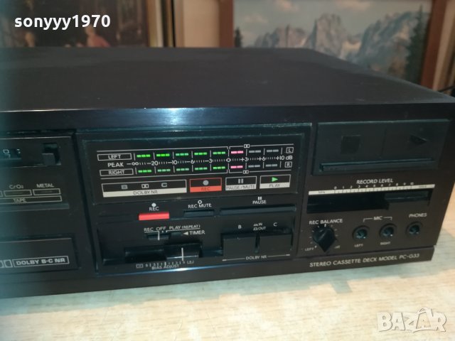 toshiba pc-g33 stereo deck-made in japan-внос germany 1810201233, снимка 13 - Декове - 30460899
