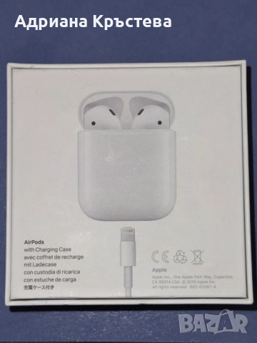 AirPods оригинални, снимка 2 - Bluetooth слушалки - 52558176