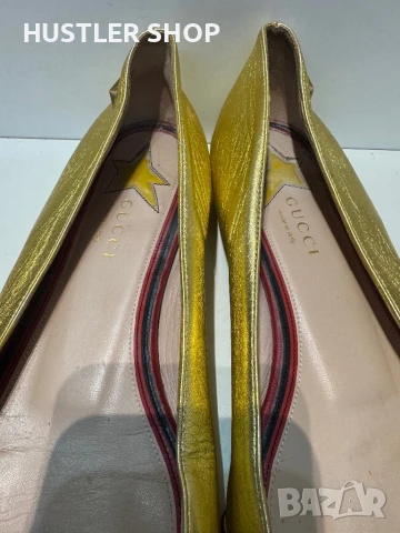 Балерини GUCCI.Номер 39.5, снимка 7 - Дамски ежедневни обувки - 50942719