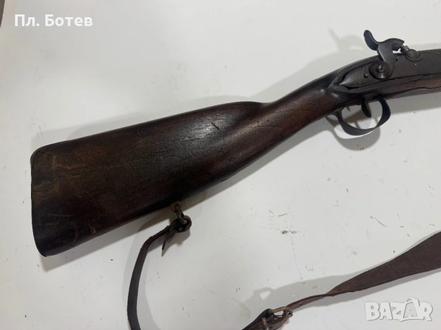 Стара капсулна едноцевна пушка, снимка 2 - Антикварни и старинни предмети - 54126295