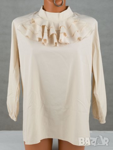 Дамска бежова блуза марка Foggy - 2XL