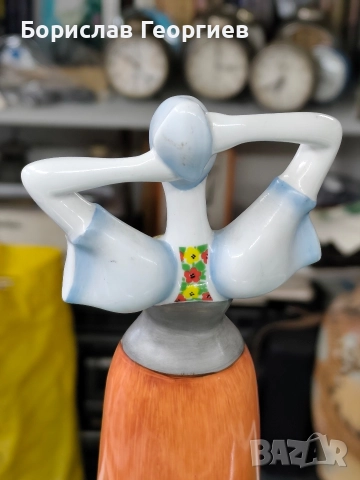 Унгарска порцеланова статуетка Budapest Aquincum , снимка 4 - Колекции - 52639761