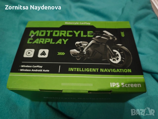 EKIY M4 7inch Motorcycle CarPlay Navigation , снимка 10 - Аксесоари и консумативи - 53895753