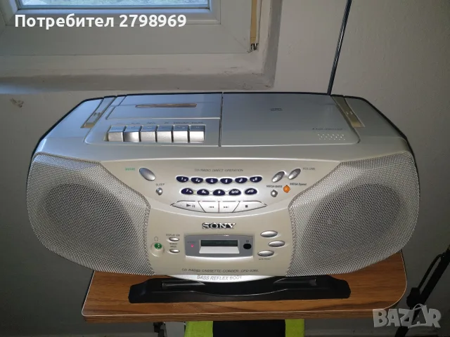 "Sony "_CFD-S36L, снимка 7 - Радиокасетофони, транзистори - 56132489