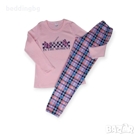 ТОП ЦЕНА! Луксозни Памучни Пижами (100% Интерлог) - Българско Производство! Размери S до 2XL