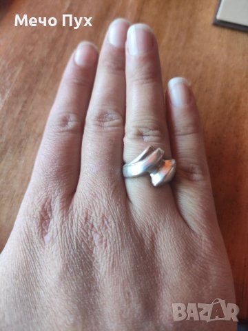 Сребърен пръстен (57), снимка 3 - Пръстени - 38500130