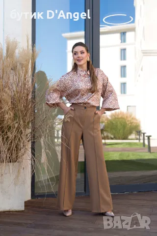 Панталон CAMEL WIDE, снимка 2 - Панталони - 47554424