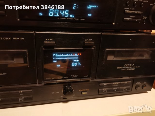 Technics SU-X120, SL-PJ28A,Technics ST X302LA,Technics RS-X120, снимка 7 - Аудиосистеми - 42262631