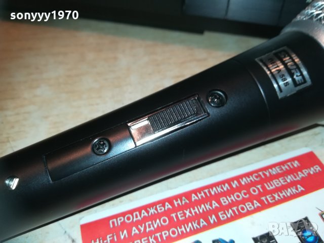 shure beta sm58s-profi microphone-внос швеицария 0803212105, снимка 14 - Микрофони - 32087499