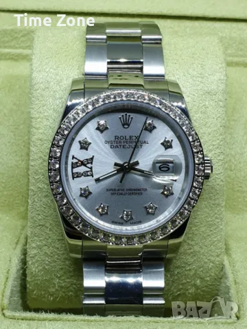 Rolex Datejust 36m (31mm) Steel MOP Dial Diamond Automatic Дамски Различни Варианти, снимка 16 - Дамски - 48183299