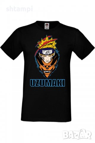 Мъжка тениска Naruto Uzumaki 01,Анимация,игра,Празник,Повод,, снимка 2 - Тениски - 38096610